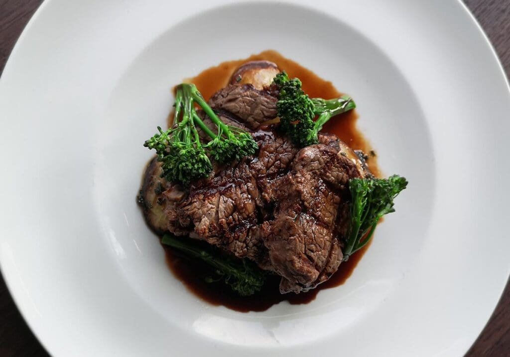 food raasay restuarant dining meals eating out bok table skye