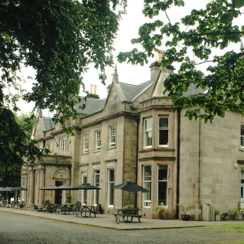 Raasay House from the East entrance view 